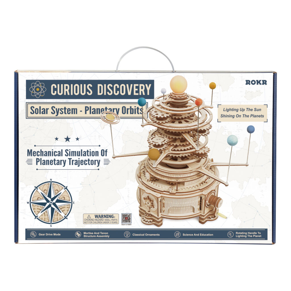 RoboTime puzzle: Planetárium (3D skládačka)