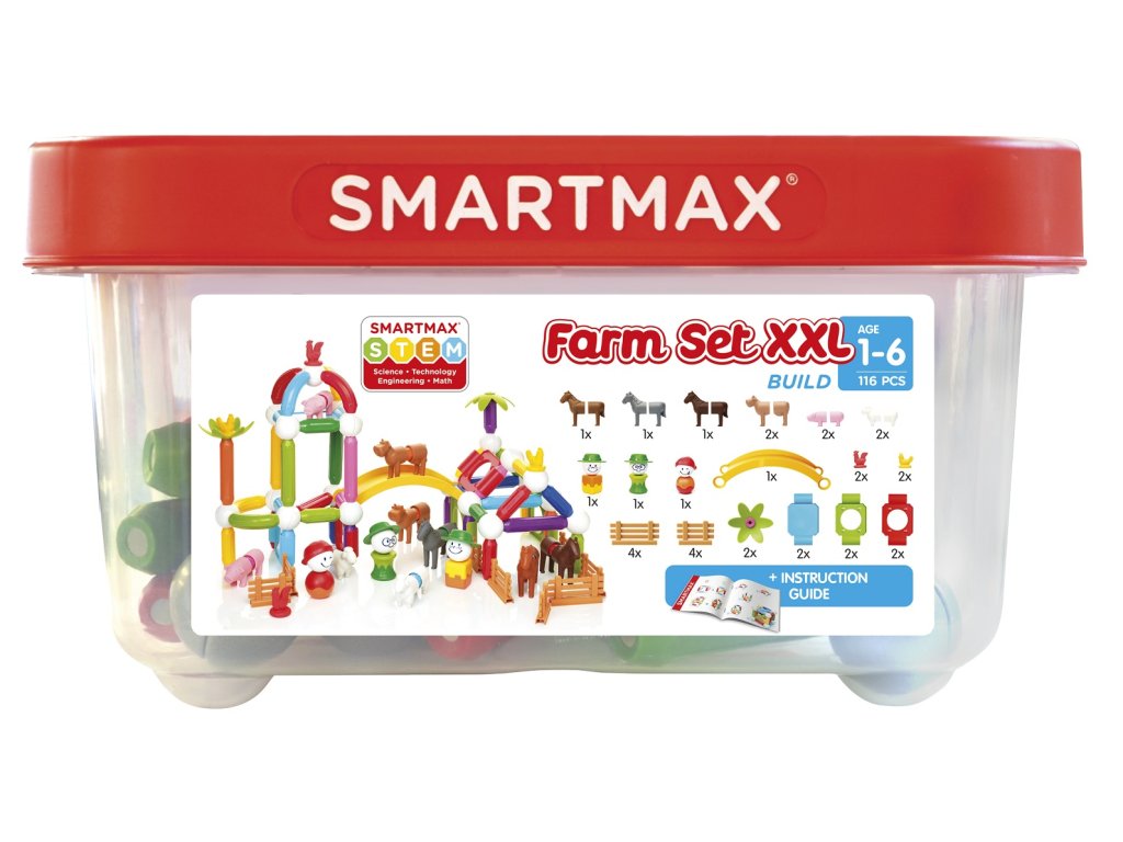 SmartMax - Kontejner - Farmářská sada XXL - 116 ks