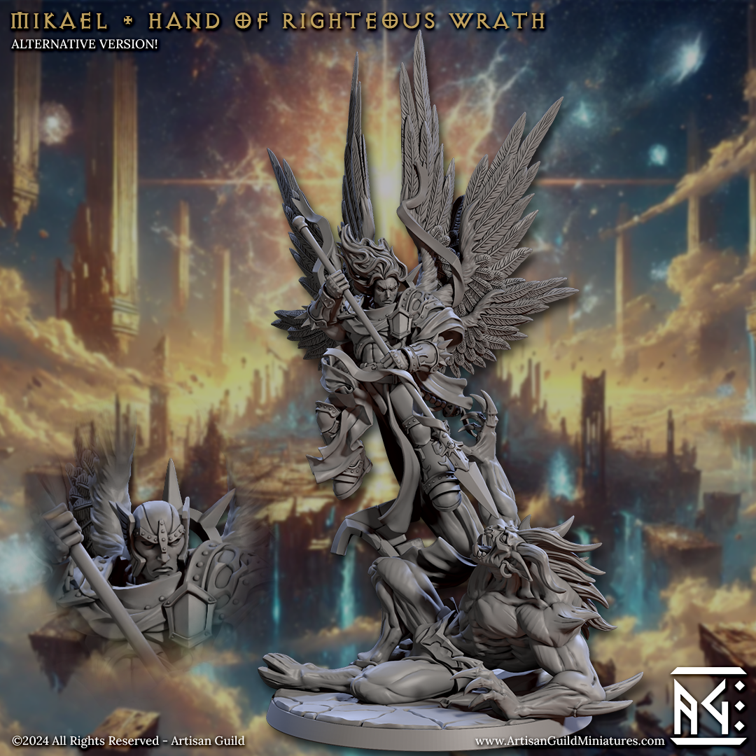 The Printing Goes Ever On Human/daemon - Mikael Wrath of the Malakim
