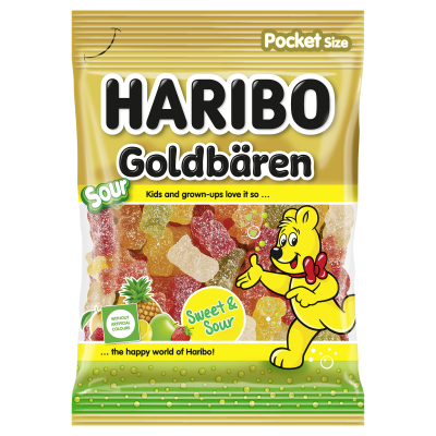 Zlatý medvídek  Sour 80g