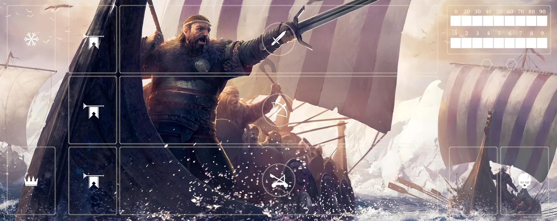xzone Herní podložka Gwint - Skellige