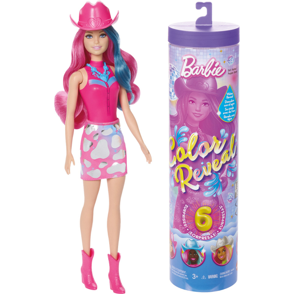 Barbie color reveal Barbie disco hvězda - více druhů