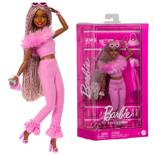 Barbie deluxe modelka - kalhotový kostým