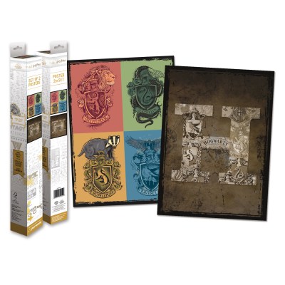 Harry Potter set plakátů mini  Tombs/Scrolls (2ks)