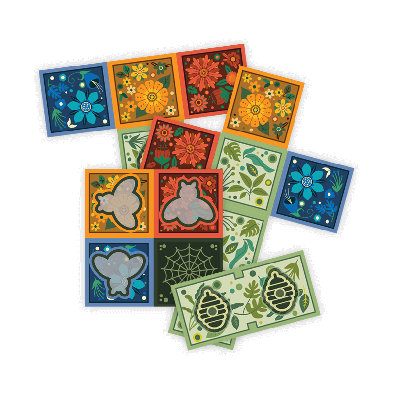 Horrible Guild Flower Fields: Flower Mix Promo Tiles