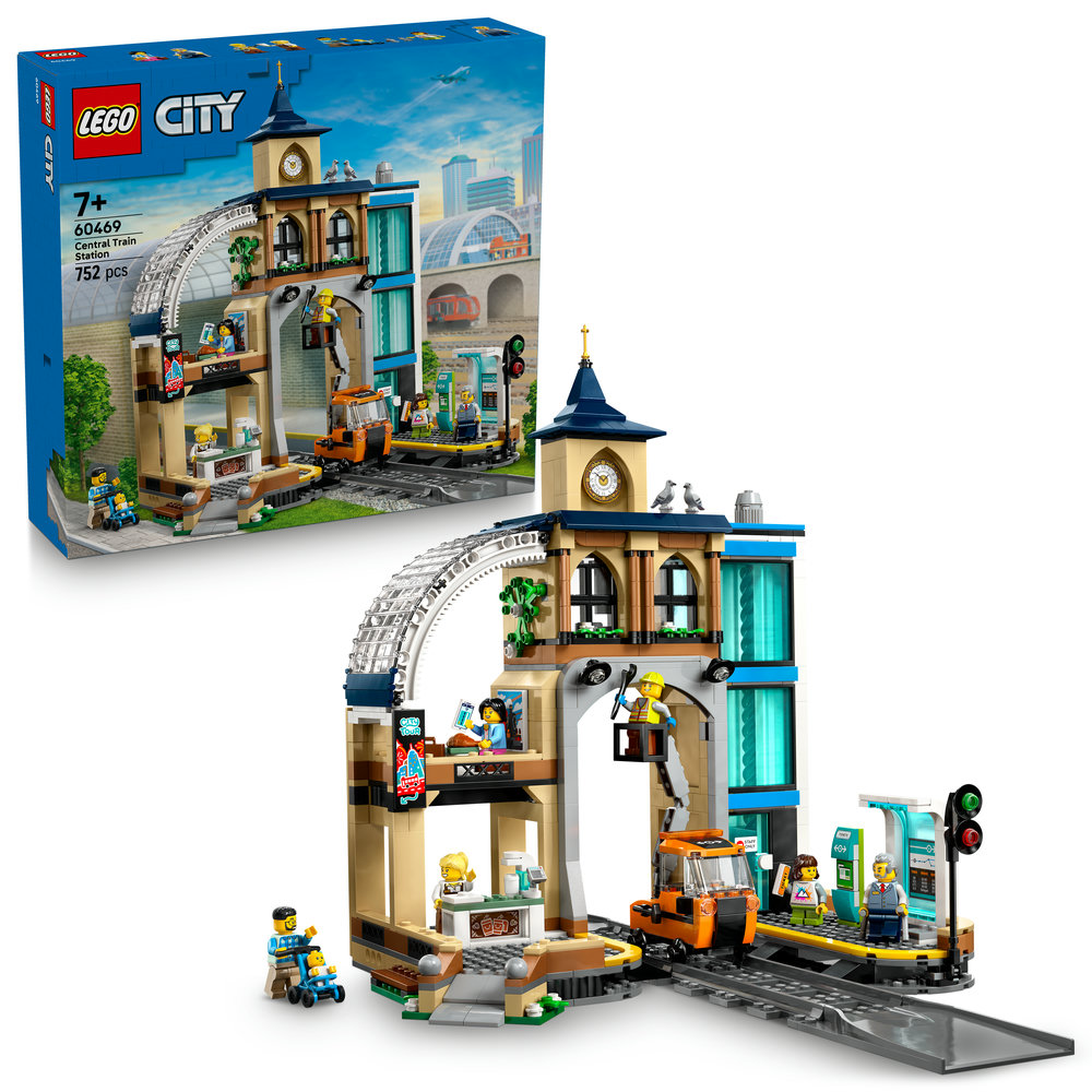 LEGO LEGO® City Hlavní vlakové nádraží 60469