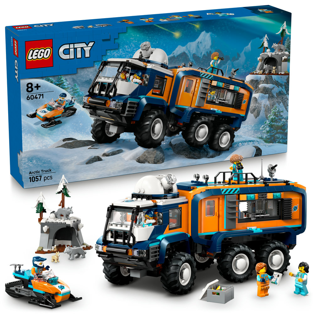 LEGO LEGO® City Nákladní auto s laboratoří pro průzkumníky Arktidy 60471
