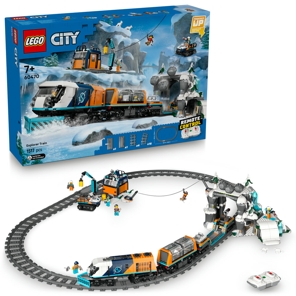LEGO LEGO® City Polární expres pro průzkumníky Arktidy 60470