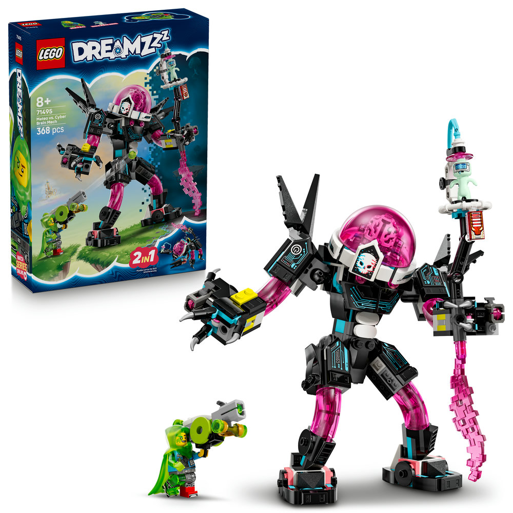 LEGO LEGO® DREAMZzz™ 71495 Mateo vs. Kybermozkový robot