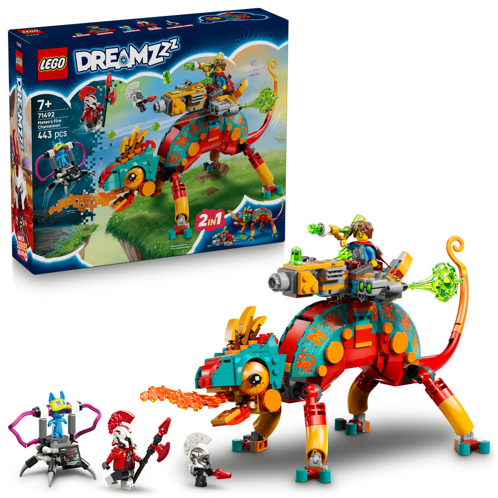 LEGO LEGO® DREAMZzz™ Mateo a jeho ohnivý chameleon 71492