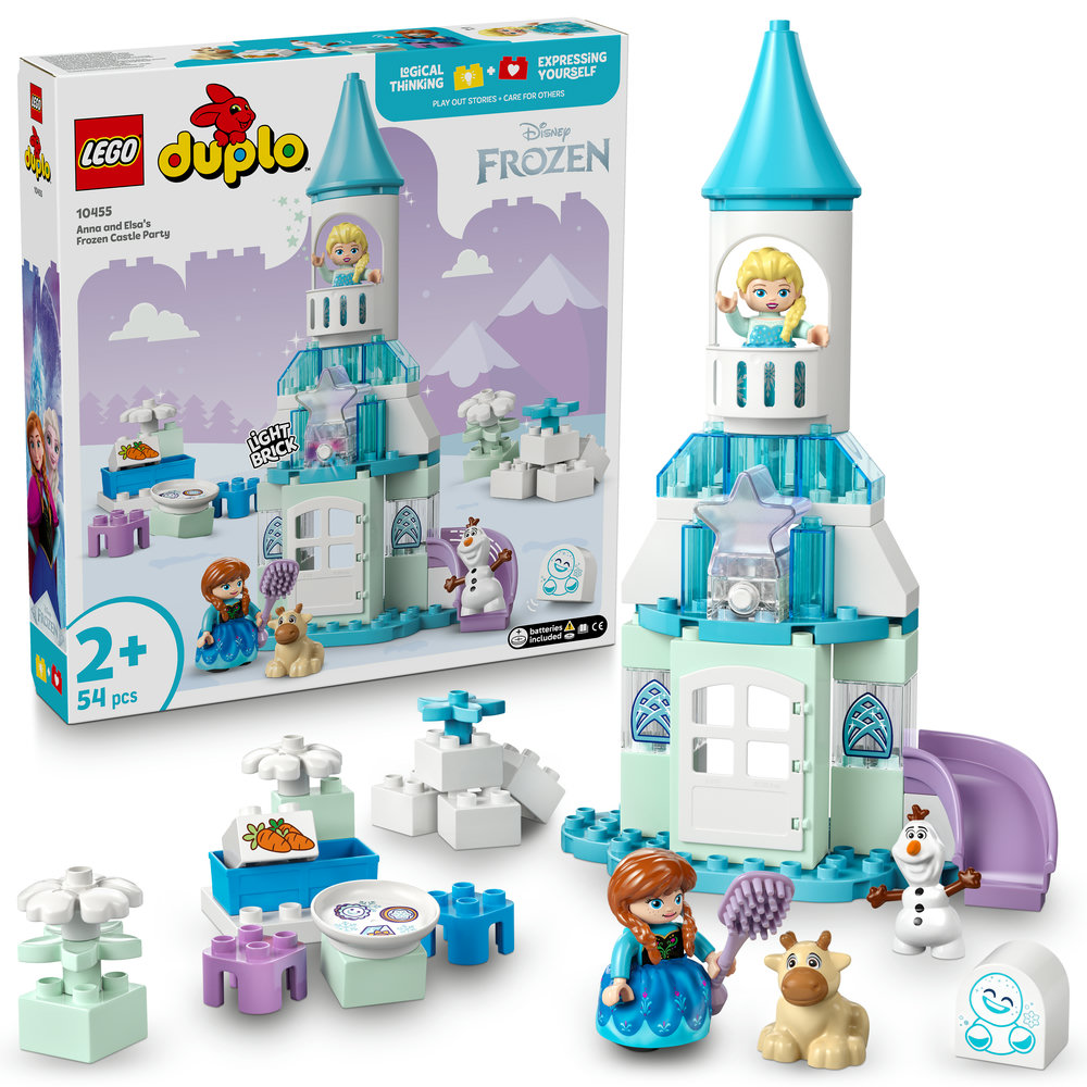 LEGO LEGO® DUPLO®  Disney Ledové království: Anna a Elsa a oslava na hradě 10455 ANNA AND ELSA'S FROZEN CASTLE PARTY