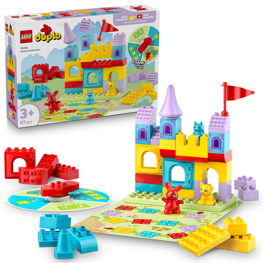 LEGO LEGO® DUPLO® Hopsy a hra s hradem 10450 HOPSY'S CASTLE GAME