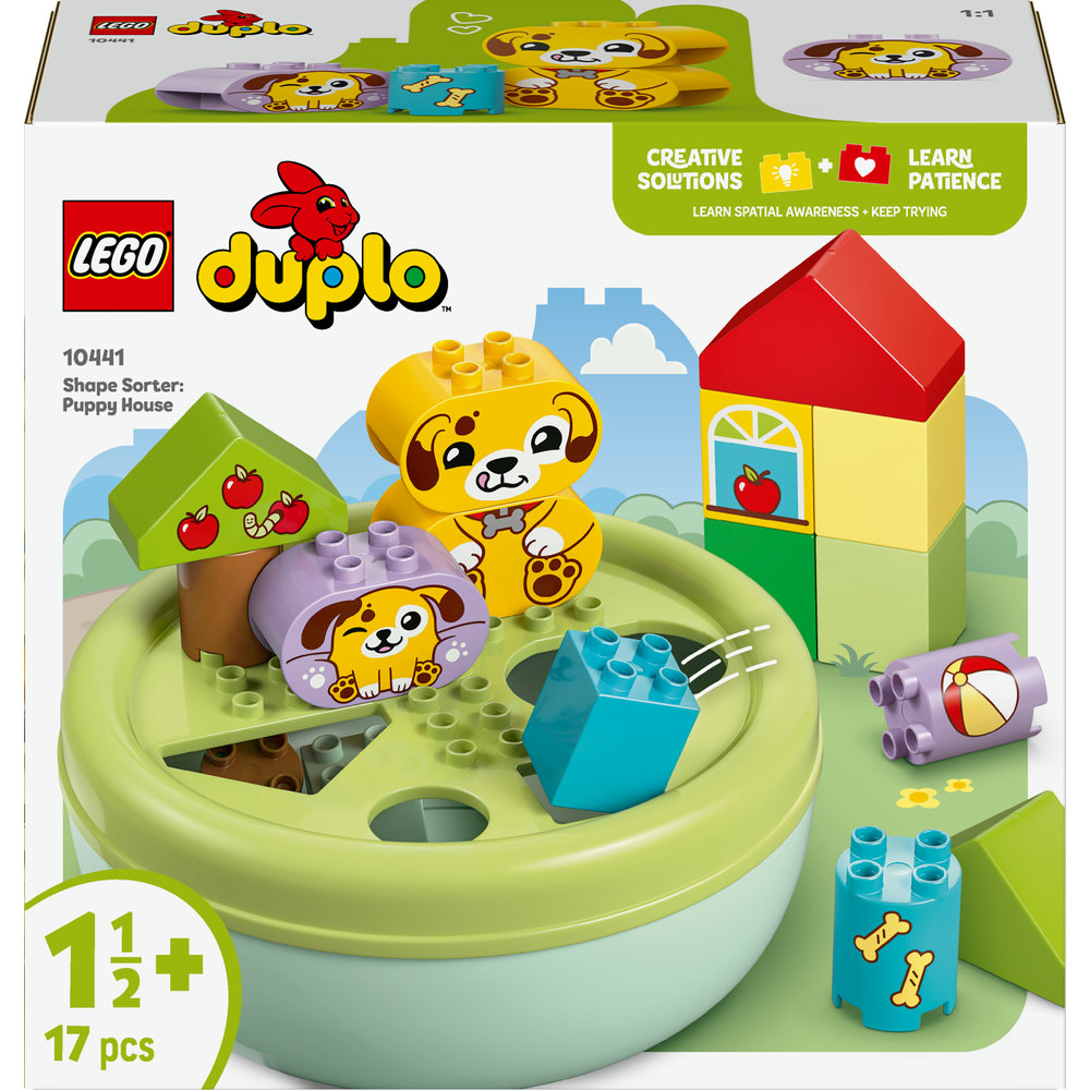 LEGO LEGO® DUPLO® Třídění tvarů: Domeček pro štěňátka 10441 SHAPE SORTER: PUPPY HOUSE