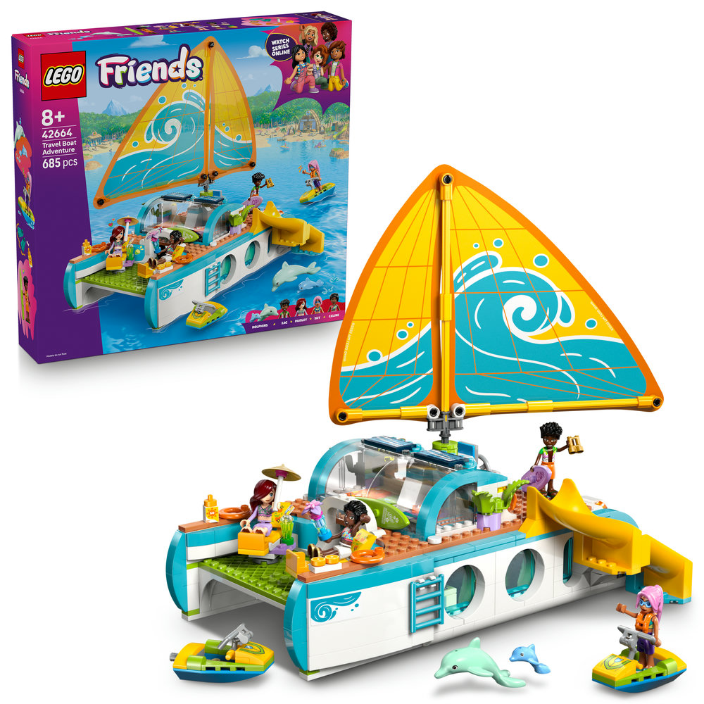 LEGO LEGO® Friends Dobrodružství na jachtě 42664