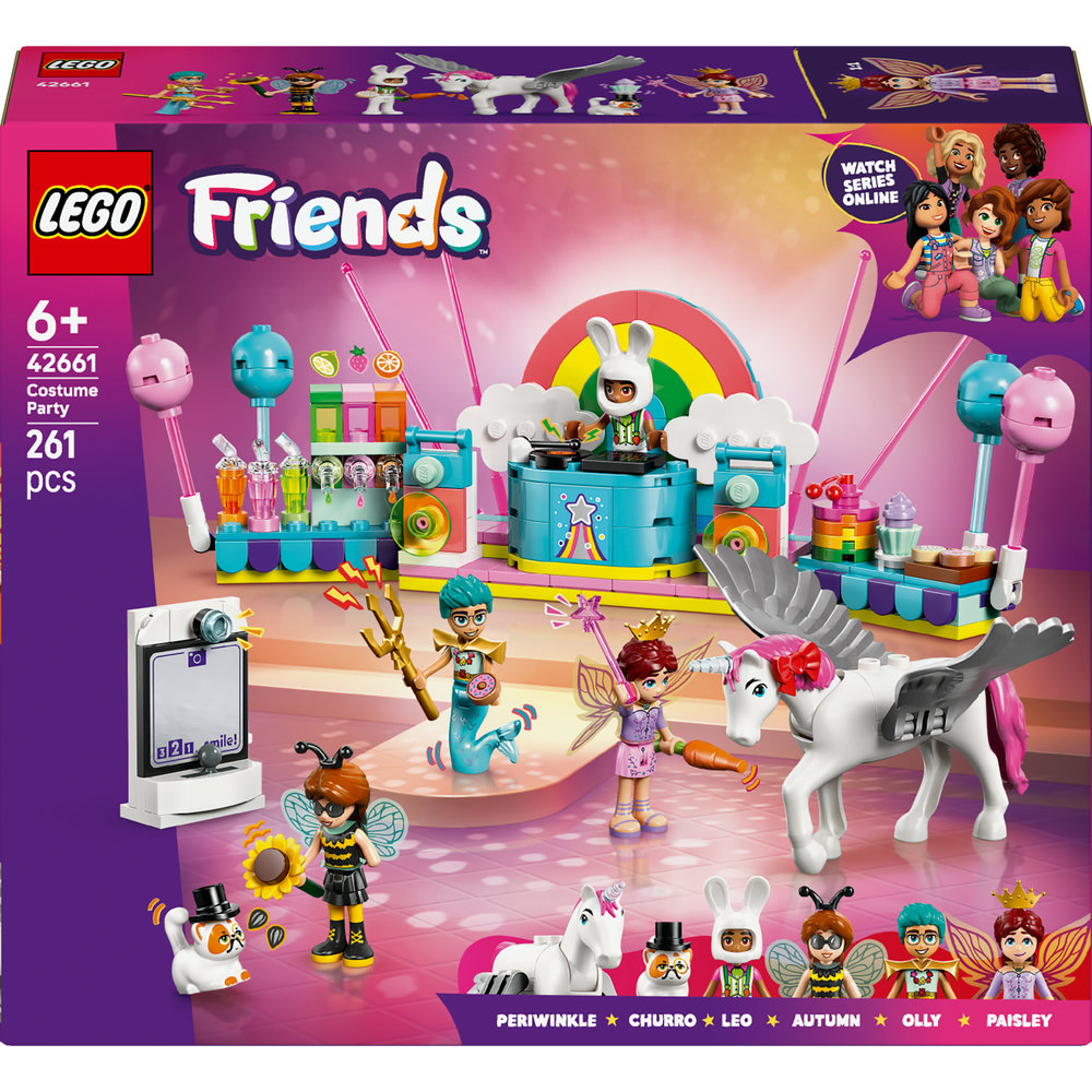 LEGO LEGO® Friends Kostýmová párty s jednorožcem a vílou 42661