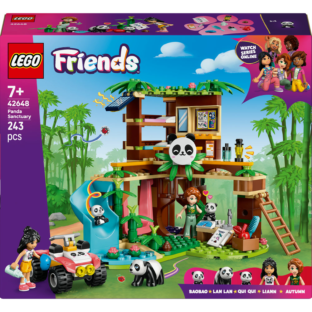 LEGO LEGO® Friends Péče o zvířátka v pandí záchranné stanici 42648