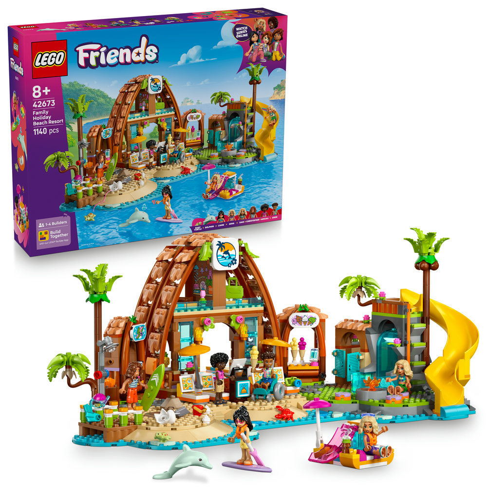 LEGO LEGO® Friends Rodinná dovolená u pláže 42673