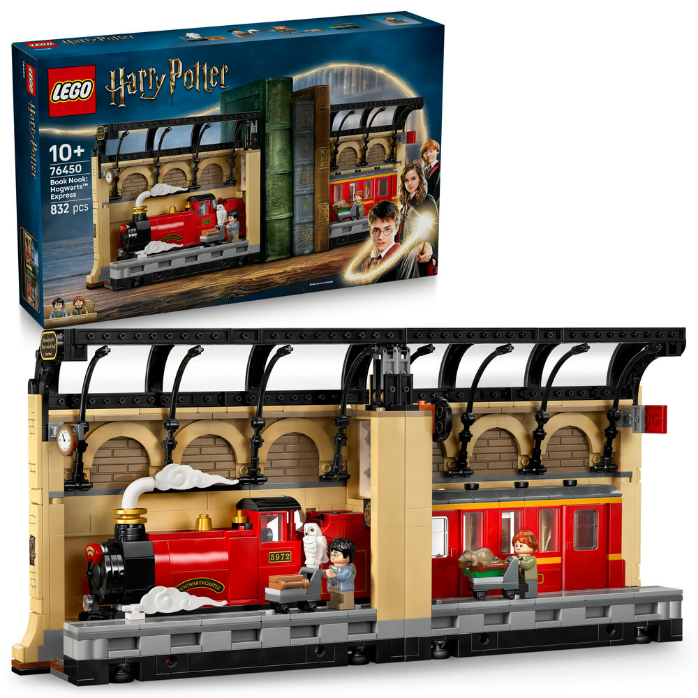 LEGO LEGO® Harry Potter™ Knižní zarážka: Spěšný vlak do Bradavic 76450