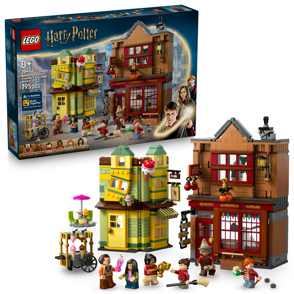 LEGO LEGO® Harry Potter™ Prvotřídní potřeby pro famfrpál a zmrzlinářství 76452