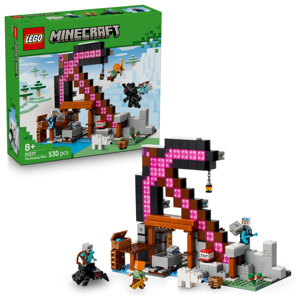 LEGO LEGO® Minecraft® Krumpáčový důl 21277 THE PICKAXE MINE