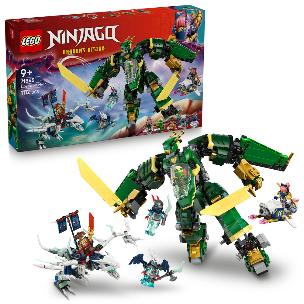 LEGO LEGO® NINJAGO® Lloydův tryskáčový robot 71845