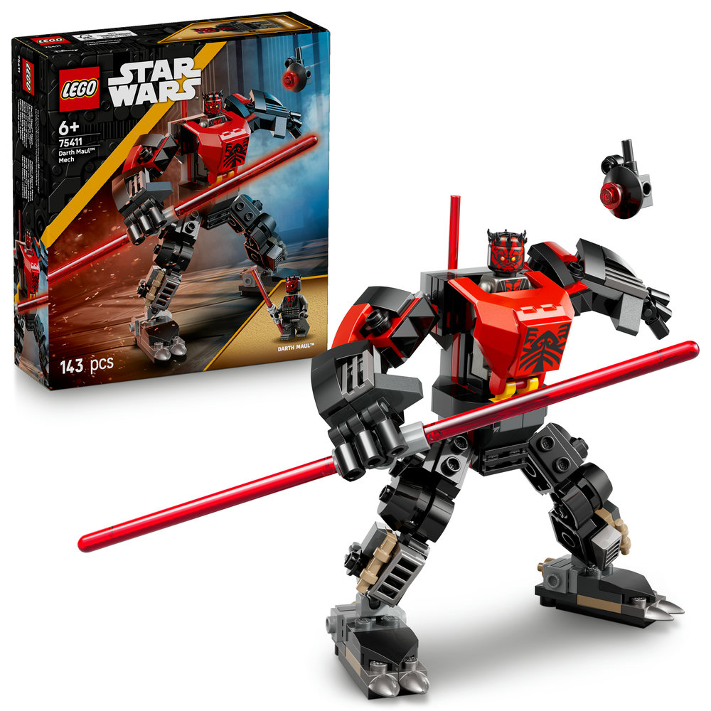 LEGO LEGO® Star Wars™ Darth Maul™ a jeho robotický oblek 75411