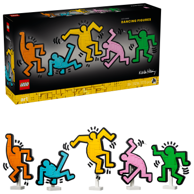 LEGO® ART 31216 Keith Haring – Tančící postavy