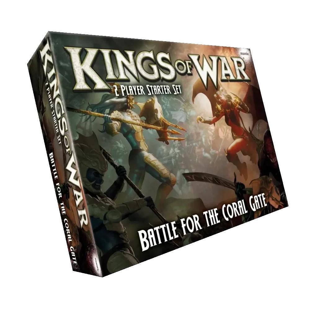 Mantic Games KoW 2 Player Starter Set Battle For The Coral Gate EN