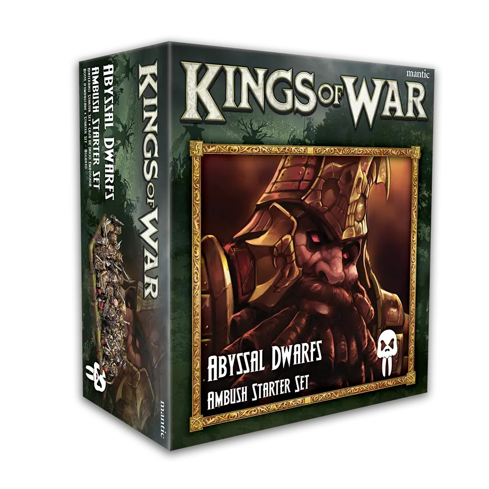 Mantic Games KoW Abyssal Dwarf Ambush Starter Set EN