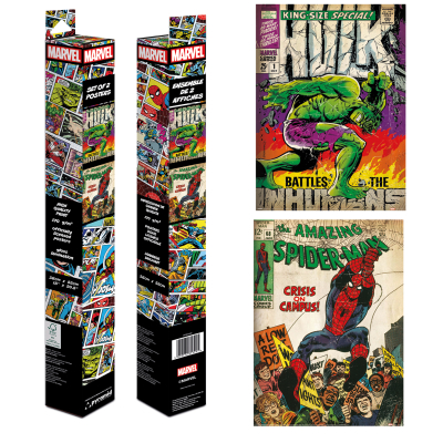 Marvel Comic set plakátů mini (2ks)