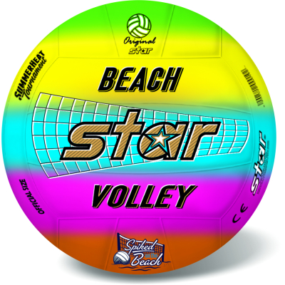 Míč volejbalový Fluo Star 250gr. 21 cm