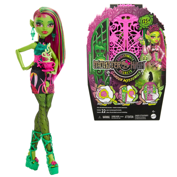 Monster High skulltimate secrets garden mysteries panenka - Venus