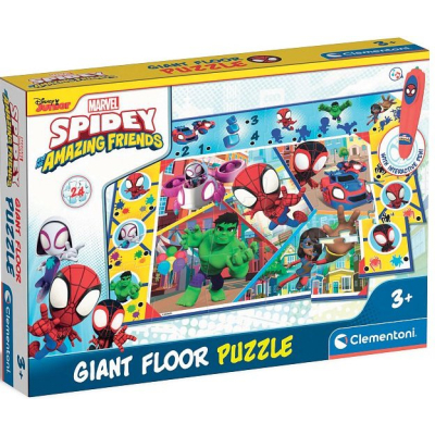 Obří podlahové puzzle Spiderman