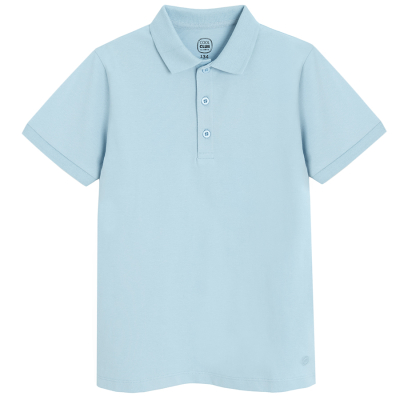 Polo tričko s krátkým rukávem- modré - 146 BLUE