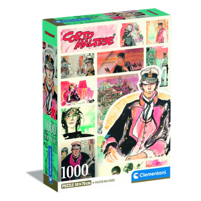 Puzzle 1000 dílků Corto Maltese: Daleká cesta