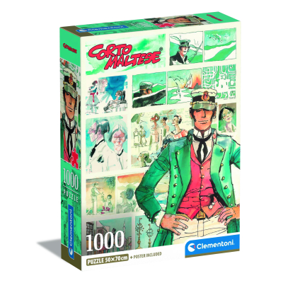 Puzzle 1000 dílků Corto Maltese: Dobrodružný námořník