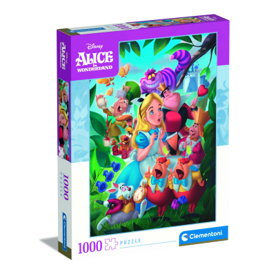 Puzzle 1000 dílků Disney Alenka v říši divů