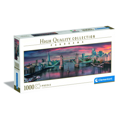 Puzzle 1000 dílků Panorama Přes řeku Temži