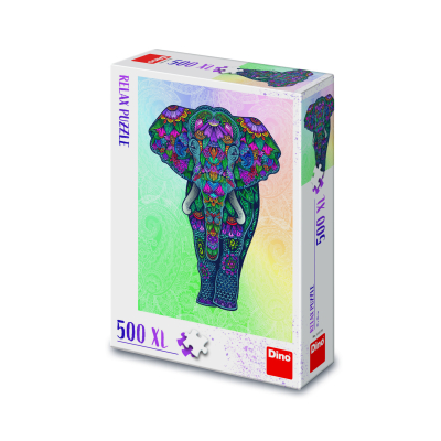 Puzzle 500 dílků XL relax Slon