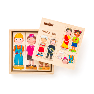 Puzzle - Lidé a povolání z celého světa