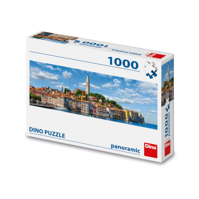 Puzzle panoramic 1000 dílků:  Přístav Rovinj