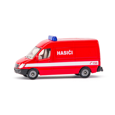 SIKU česká verze - hasiči dodávka