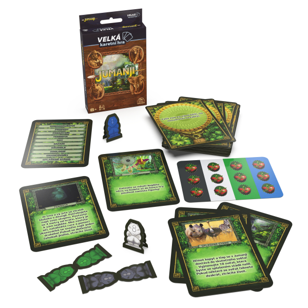 Spin Master Jumanji karetní verze CZ
