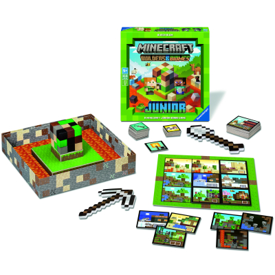 Společenská hra Minecraft: Builders & Biomes Junior