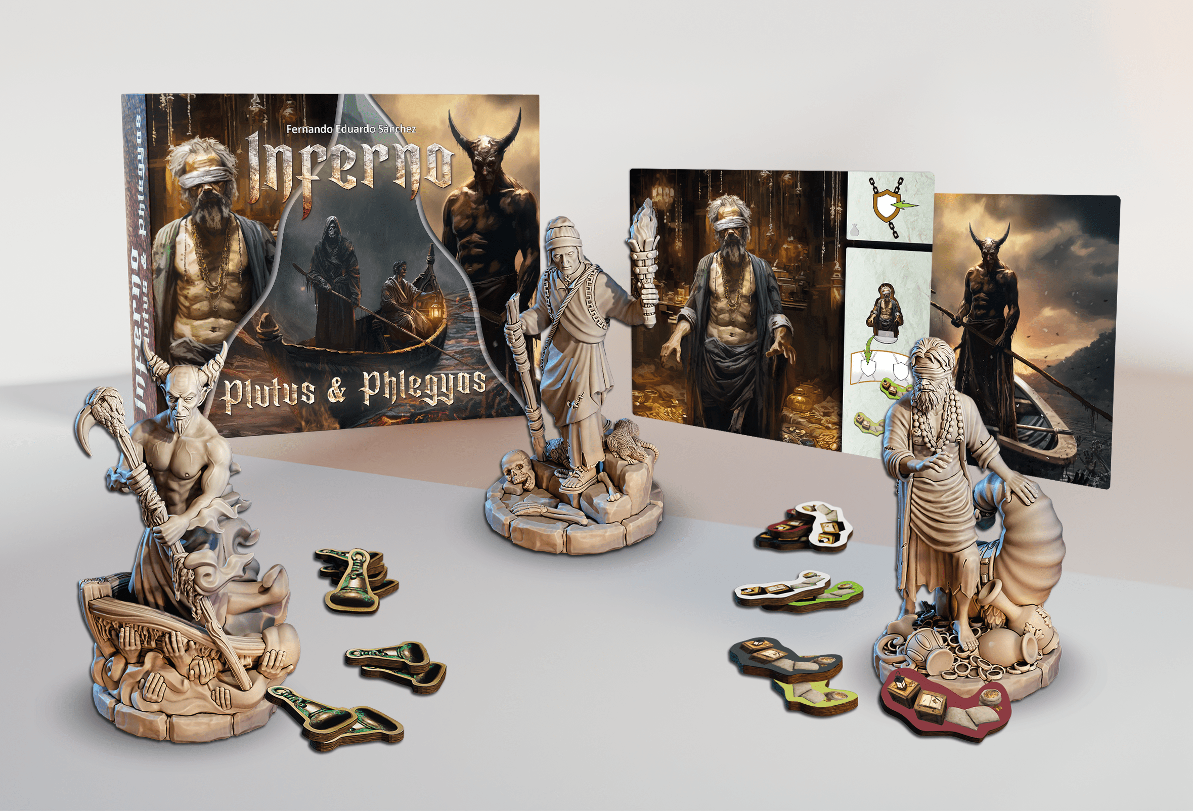 TLAMA games Inferno: Plutus & Phlegyas Rozšíření (+ figurka Danteho)