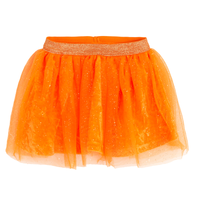 Tylová sukně- oranžová - 62 ORANGE