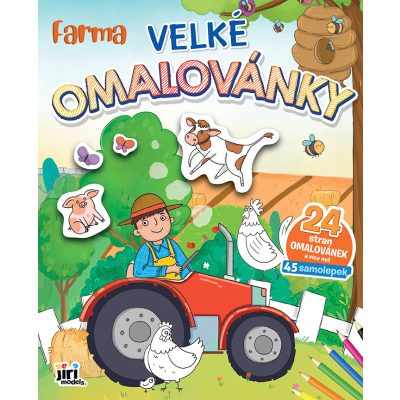 Velké omalovánky Farma