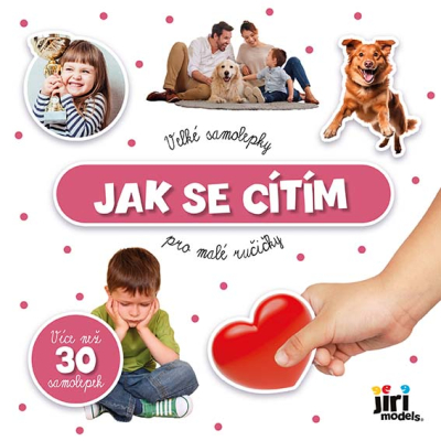 Velké samolepky pro malé ručičky Jak se cítím