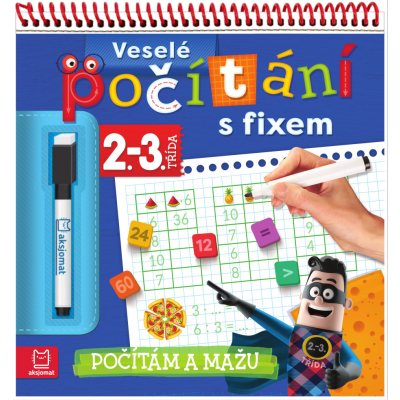 Veselé počítání s fixem. Počítám a mažu