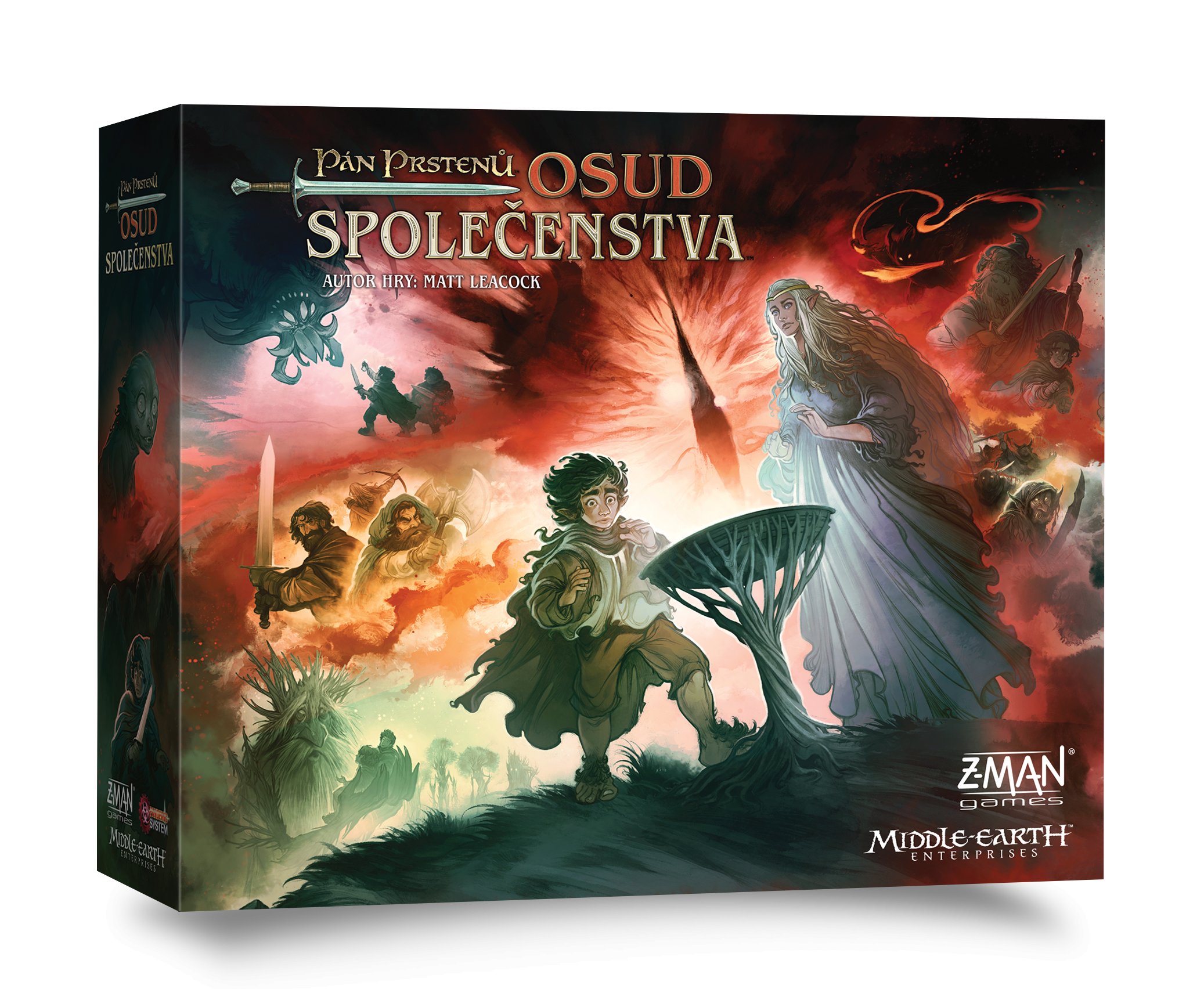 Asmodee Czech Republic Pán prstenů: Osud společenstva (The Lord of the Rings: Fate of the Fellowship CZ)